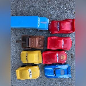 8 Toy Cars from Cars Movie